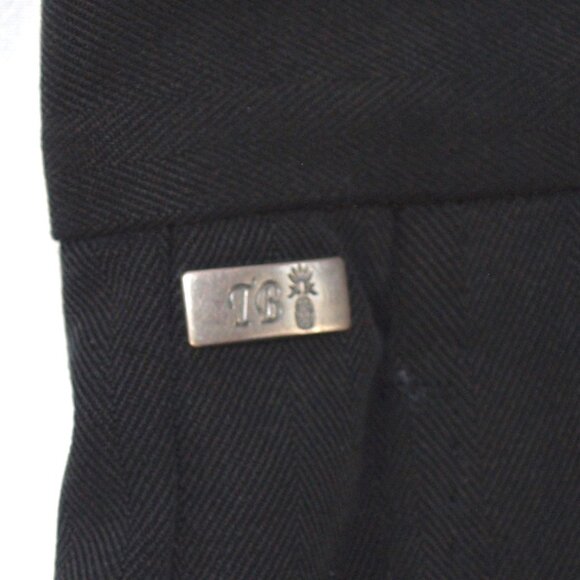 Tommy Bahama NWT “Flying Fishbone” Silk Pants Silk – Black - 33 - Picture 5 of 5